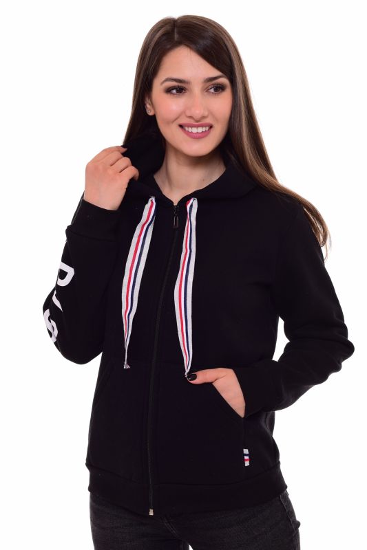 Women's sweatshirt 6-153a (black)