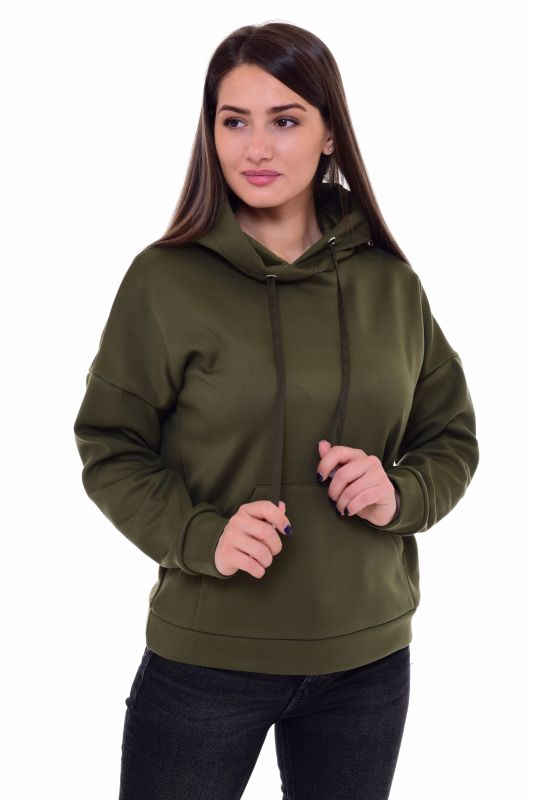 Women's sweatshirt 6-177 (khaki)