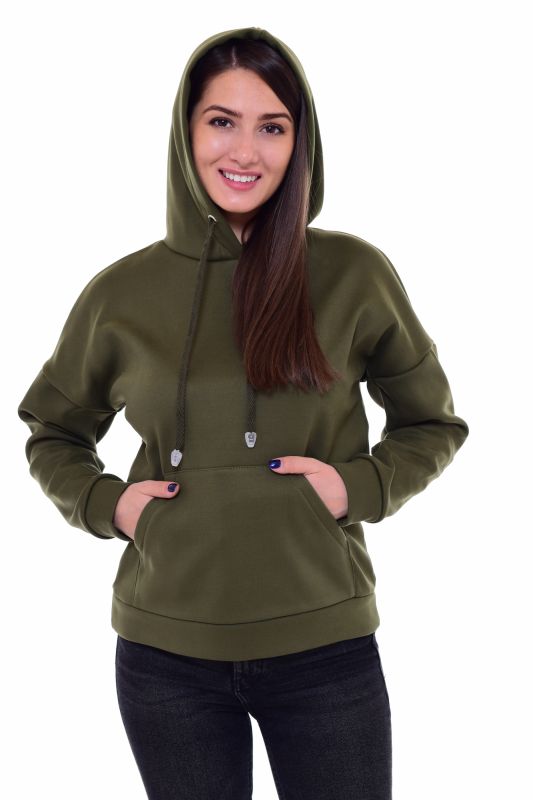 Women's sweatshirt 6-177 (khaki)