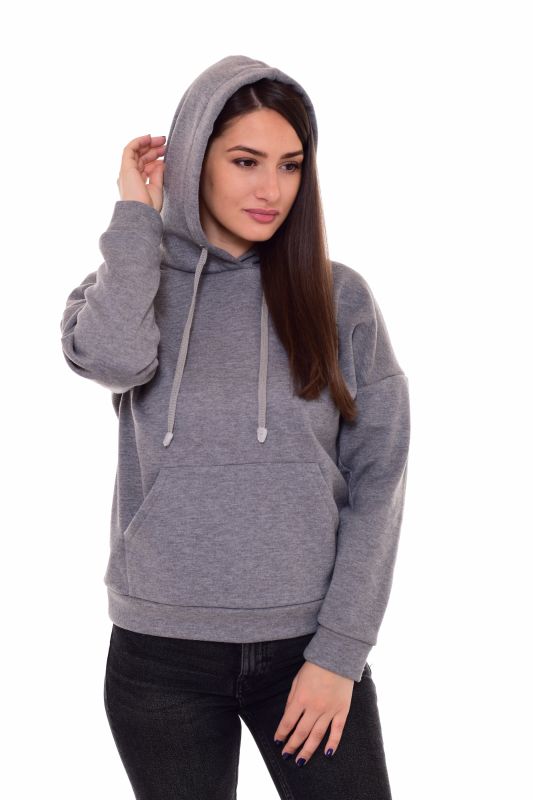 Women's sweatshirt 6-177b (dark grey)