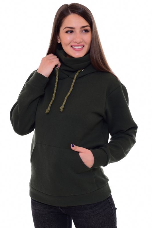 Women's sweatshirt 6-180b (khaki)