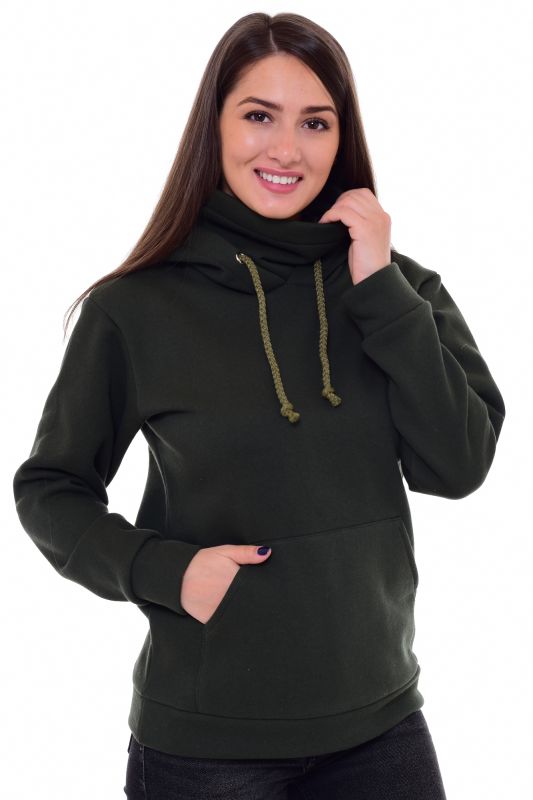 Women's sweatshirt 6-180b (khaki)