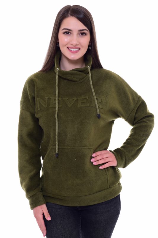 Women's sweatshirt 6-181d (khaki)