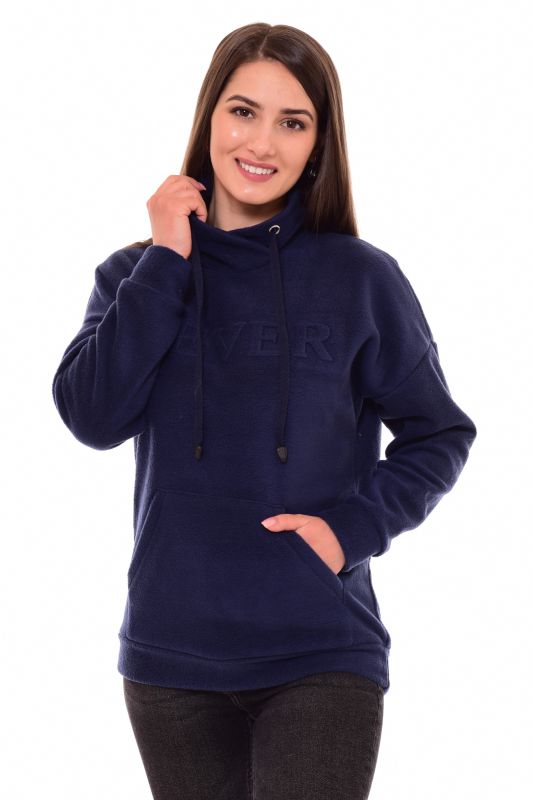 Women's sweatshirt 6-181e (blue)