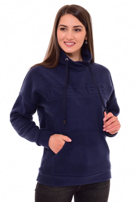 Women's sweatshirt 6-181e (blue)