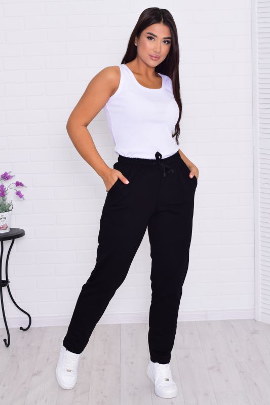 Women's trousers 8-045 (black)