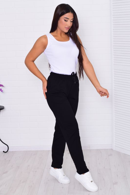 Women's trousers 8-045 (black)