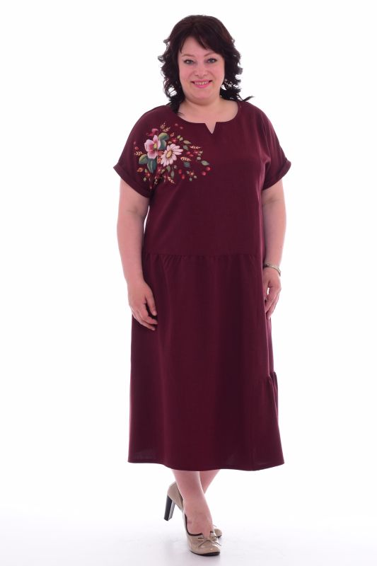 * Women's dress F-1-29a (Bordeaux)