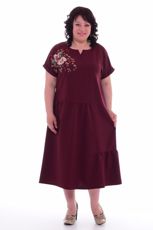 * Women's dress F-1-29a (Bordeaux)