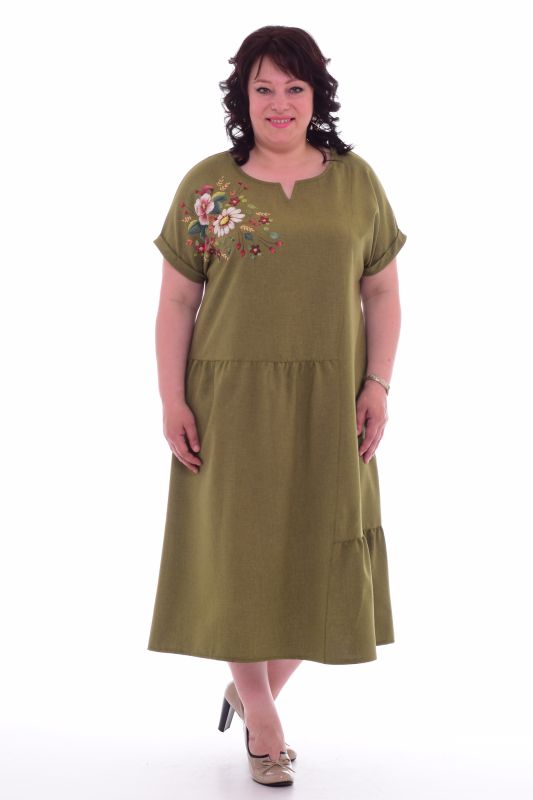 * Women's dress F-1-29b (khaki)