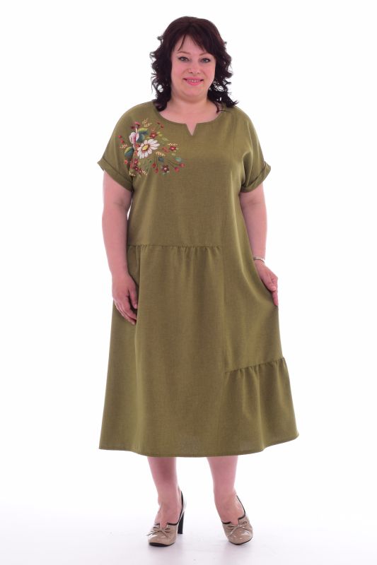 * Women's dress F-1-29b (khaki)