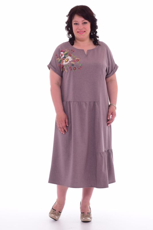 * Women's dress F-1-29e (dry rose)