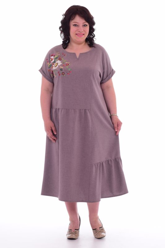 * Women's dress F-1-29e (dry rose)