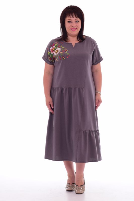 * Women's dress F-1-29z (dark gray)