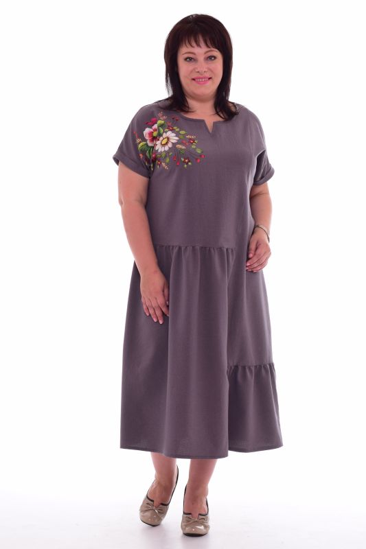 * Women's dress F-1-29z (dark gray)